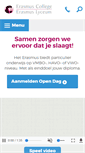 Mobile Screenshot of erasmuscollege.com